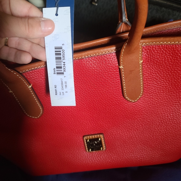 Dooney and Bourke Red Santel - Picture 2 of 4